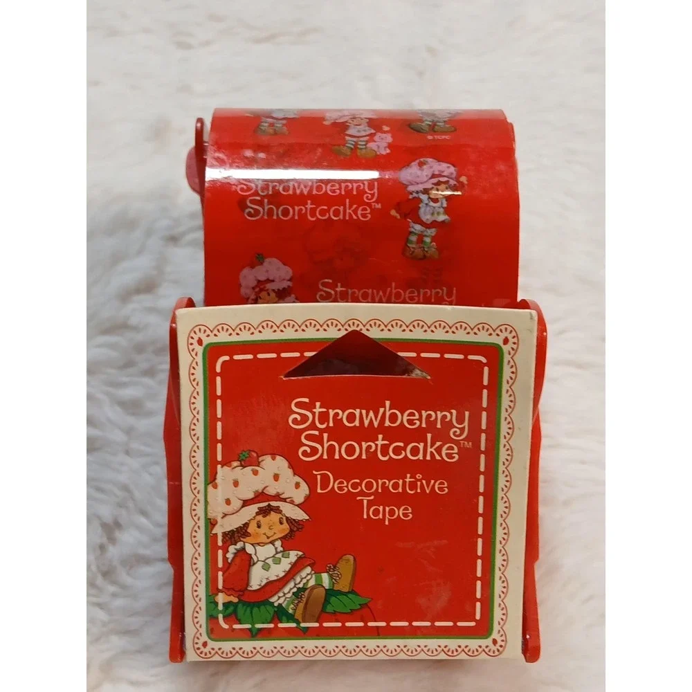 Vintage Strawberry Shortcake Interior Wide‎  Character Tape Rare